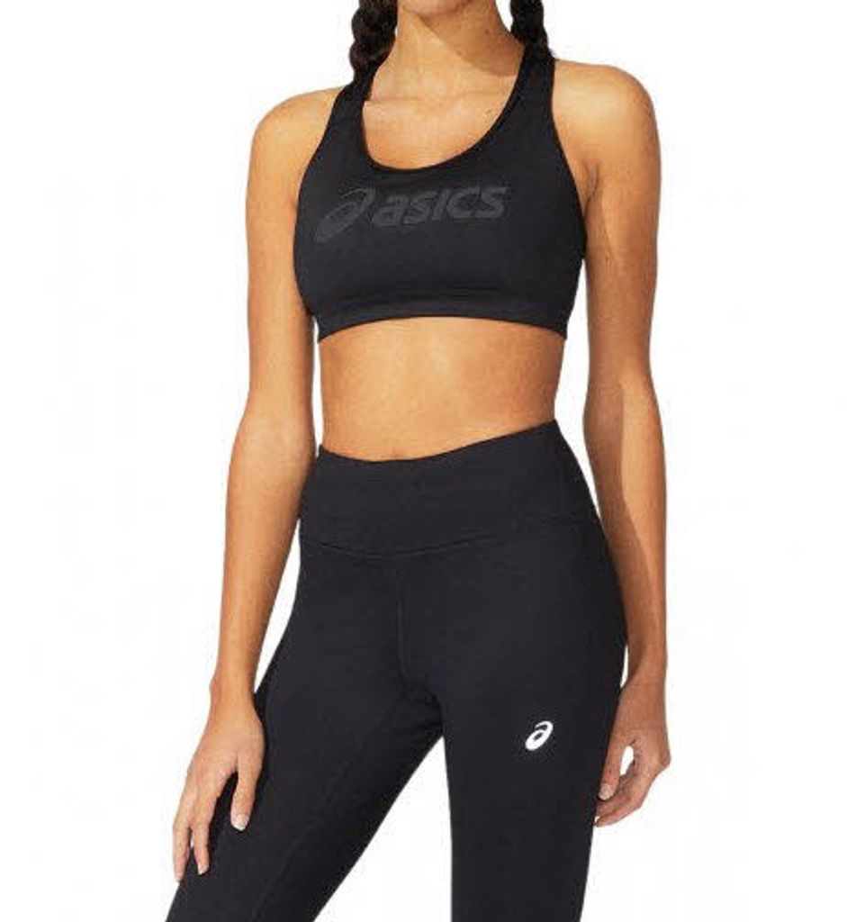 Asics CORE ASICS LOGO BRA PERFORMANCE BLACK M