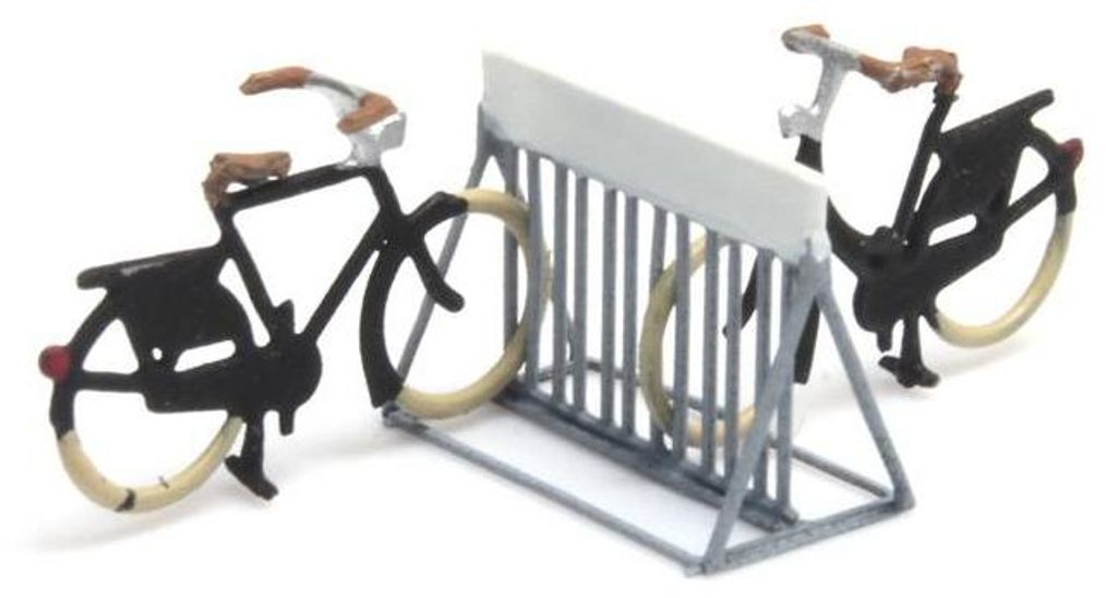 Artitec 316.056 - 1/160 Fahrradständer - Fertigmodell - Neu Produktbild 