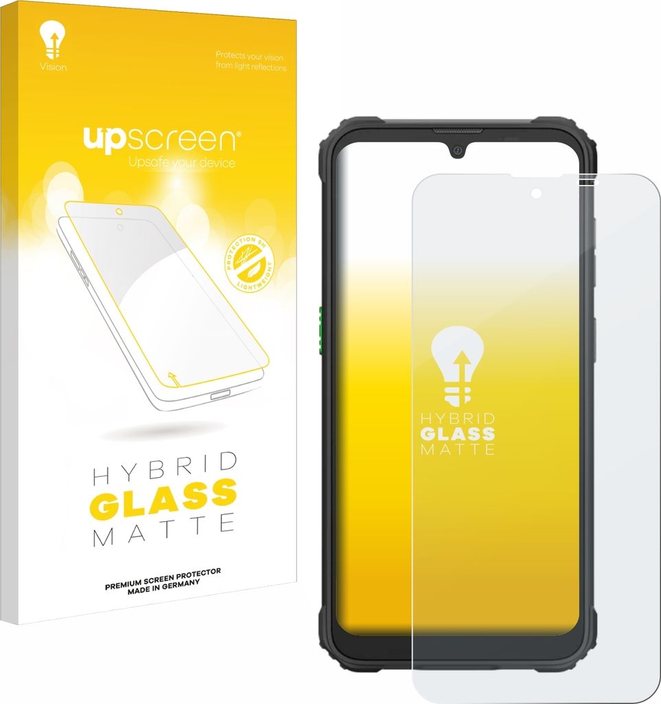 upscreen Entspiegelungs Schutzglas für Blackview BV5300 Plus Schutzfolie Panzer Folie Glas Display Schutz matt
