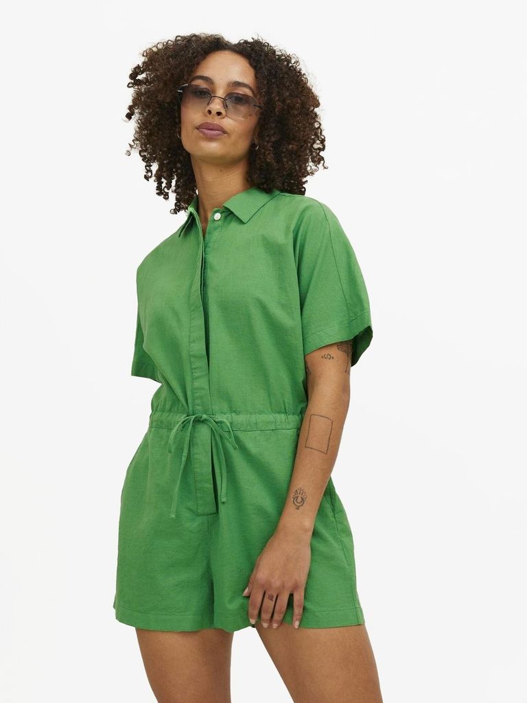 JJXX Damen Latzhose mit Leinen, TRALA