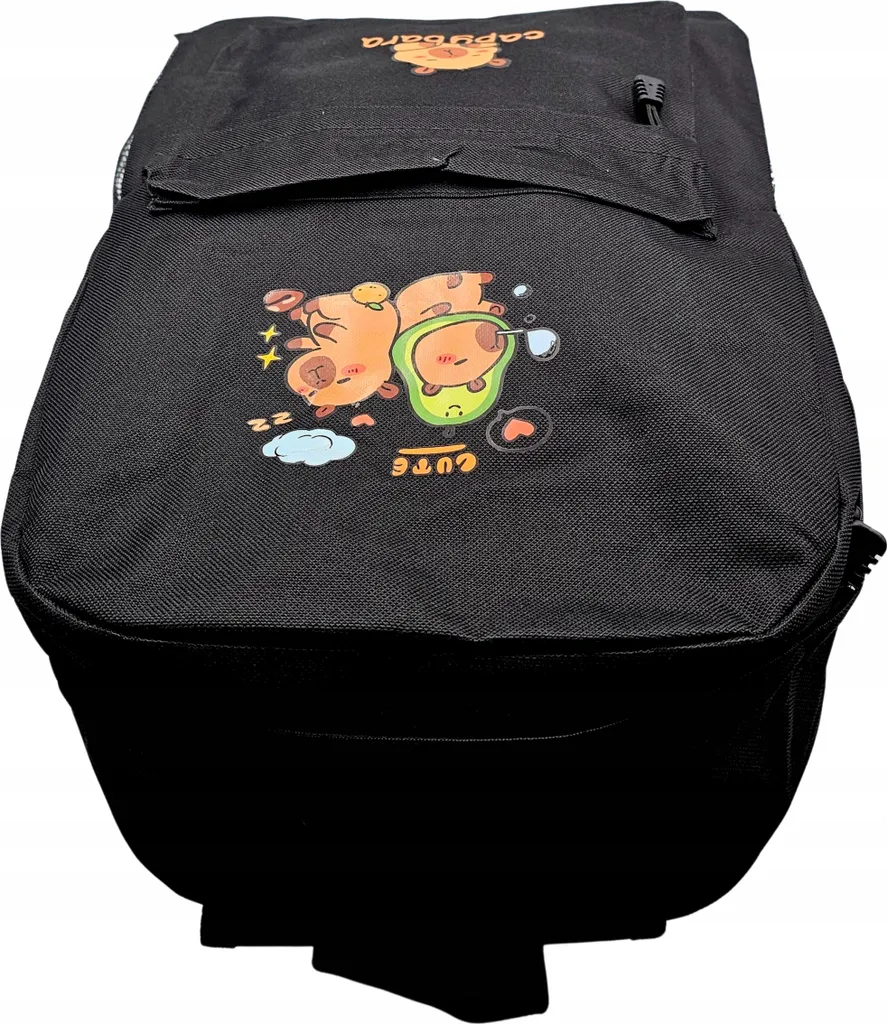 Cartable Kapibara scolaire ensemble 3 pièces spacieux pour élèves - 8