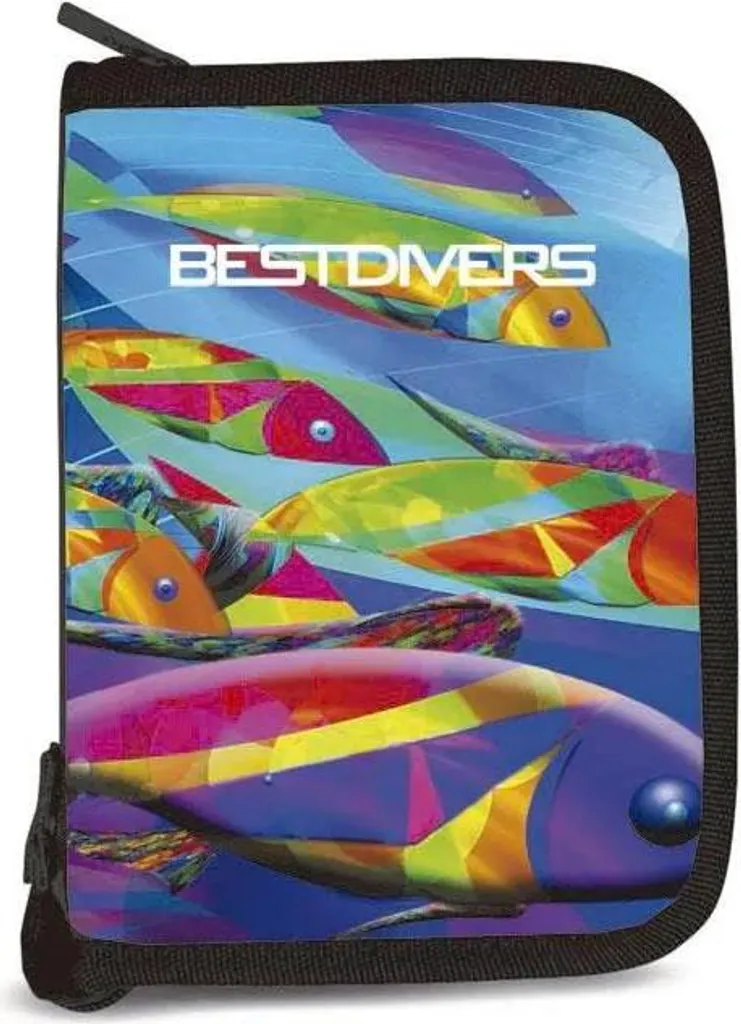 Protection Carnet de Plongée Best Divers Art12 Anneaux pour Voyageur