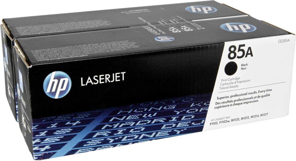 Toner imprimanta, HP, CE285AD, 2 bucati, Negru Immagine del prodotto 