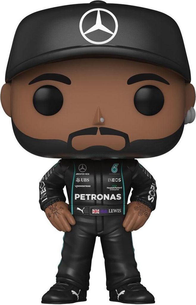 Figurine vinyle Funko Formule 1 POP ! Lewis Hamilton 9 cm Image du produit 
