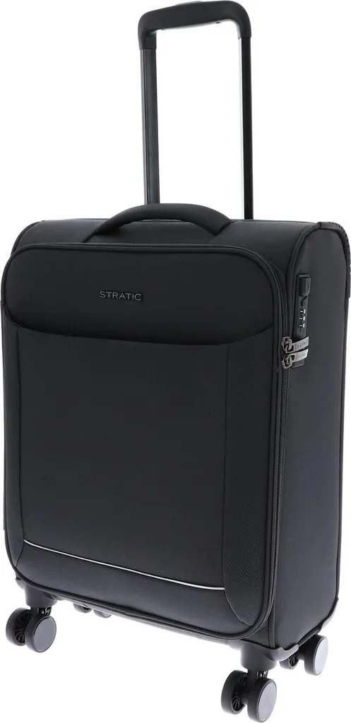 Petite valise Stratic Fresh 55cm Anthracite - Idéal week-end et voyage pro
