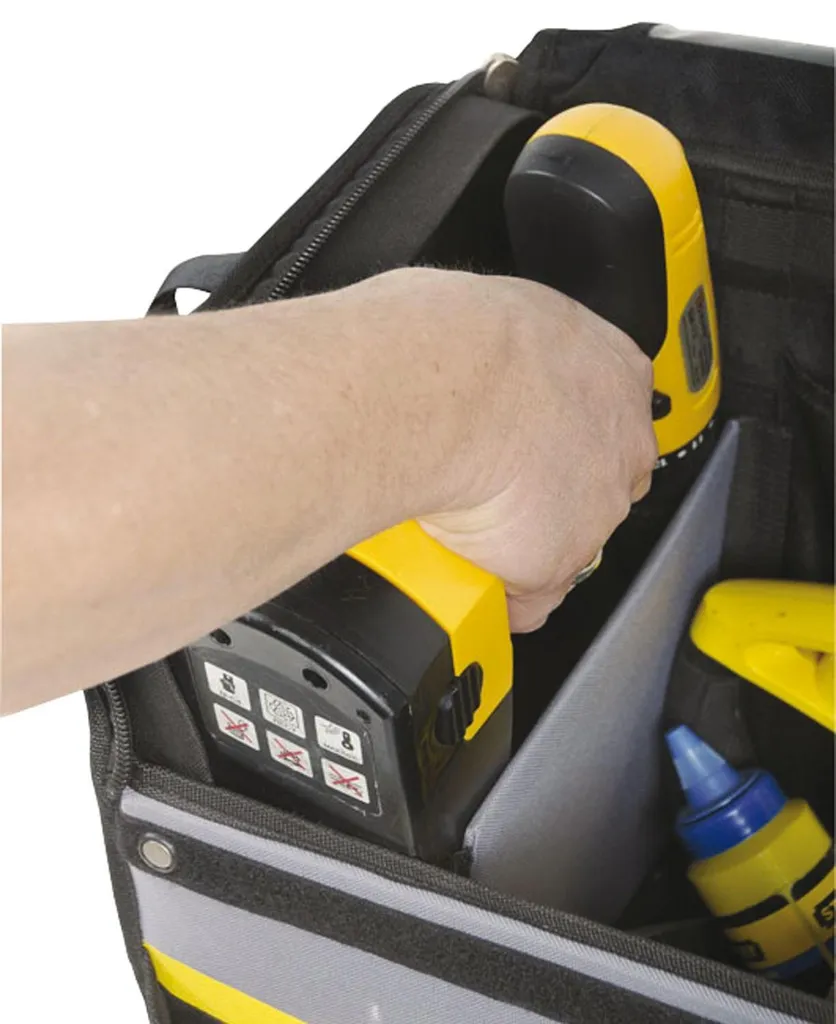 Sac à outils trolley Stanley avec compartiments de rangement nylon - 4