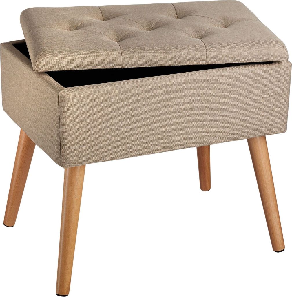 TecTake 403963, Písková, Polyester, MDF Obrázek produktu 