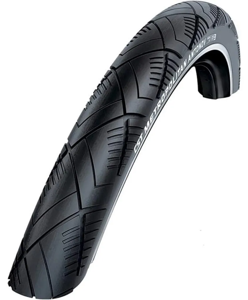 Pneu de Rechange Cortina CST Antonov 28 x 1.60 pour Vélo de Ville Noir