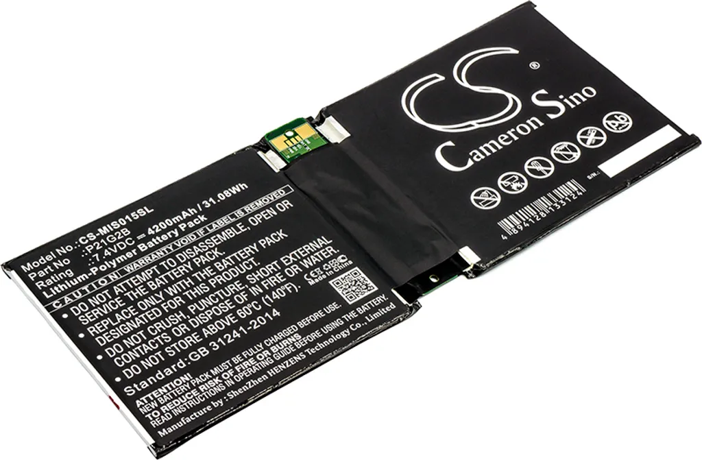 Batterie Surface 2 Haute Performance - Cellules Li-Polymer Longue Durée