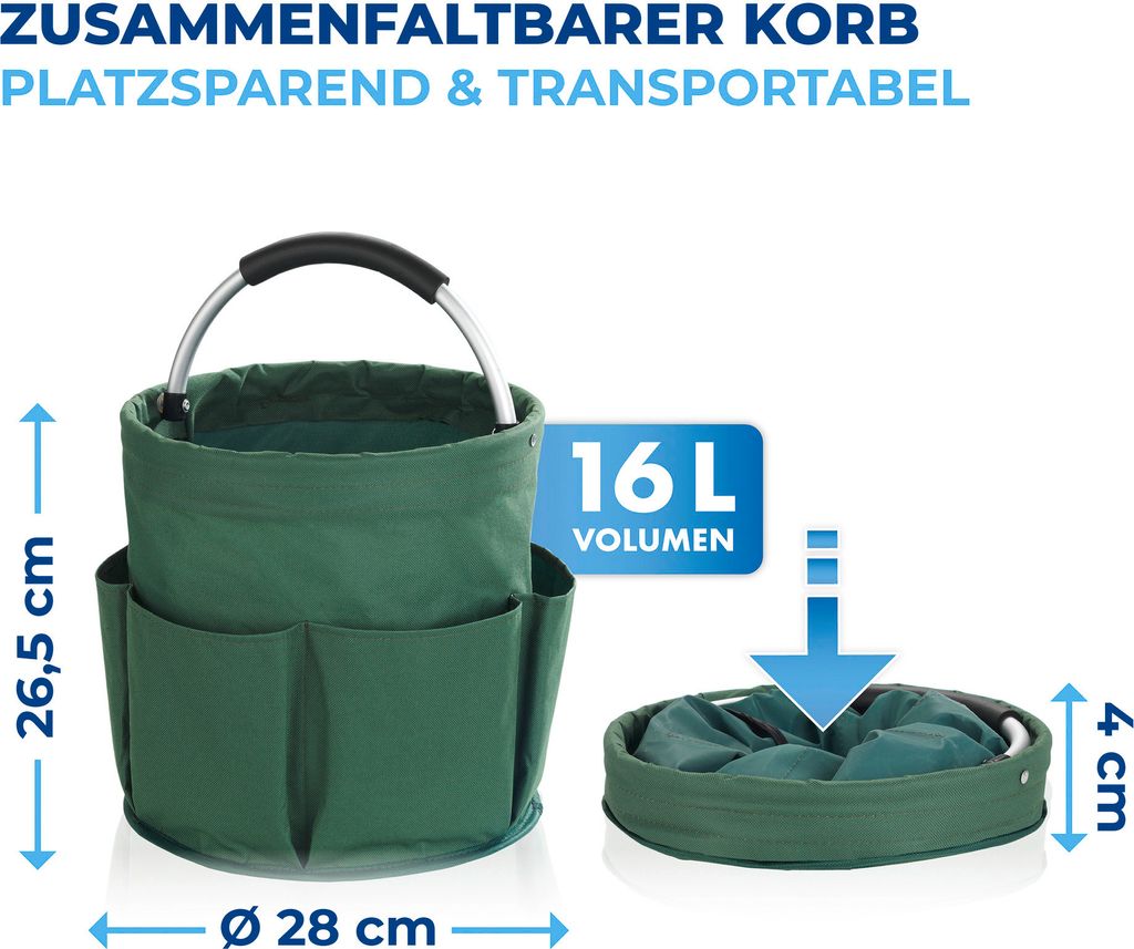 WENKO Universal-Reinigungs-Caddy Grün Produktbild 5