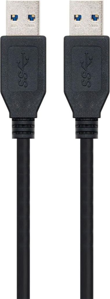 Ewent Datenkabel 3.0 USB-A auf USB-A 1,8m Schwarz
