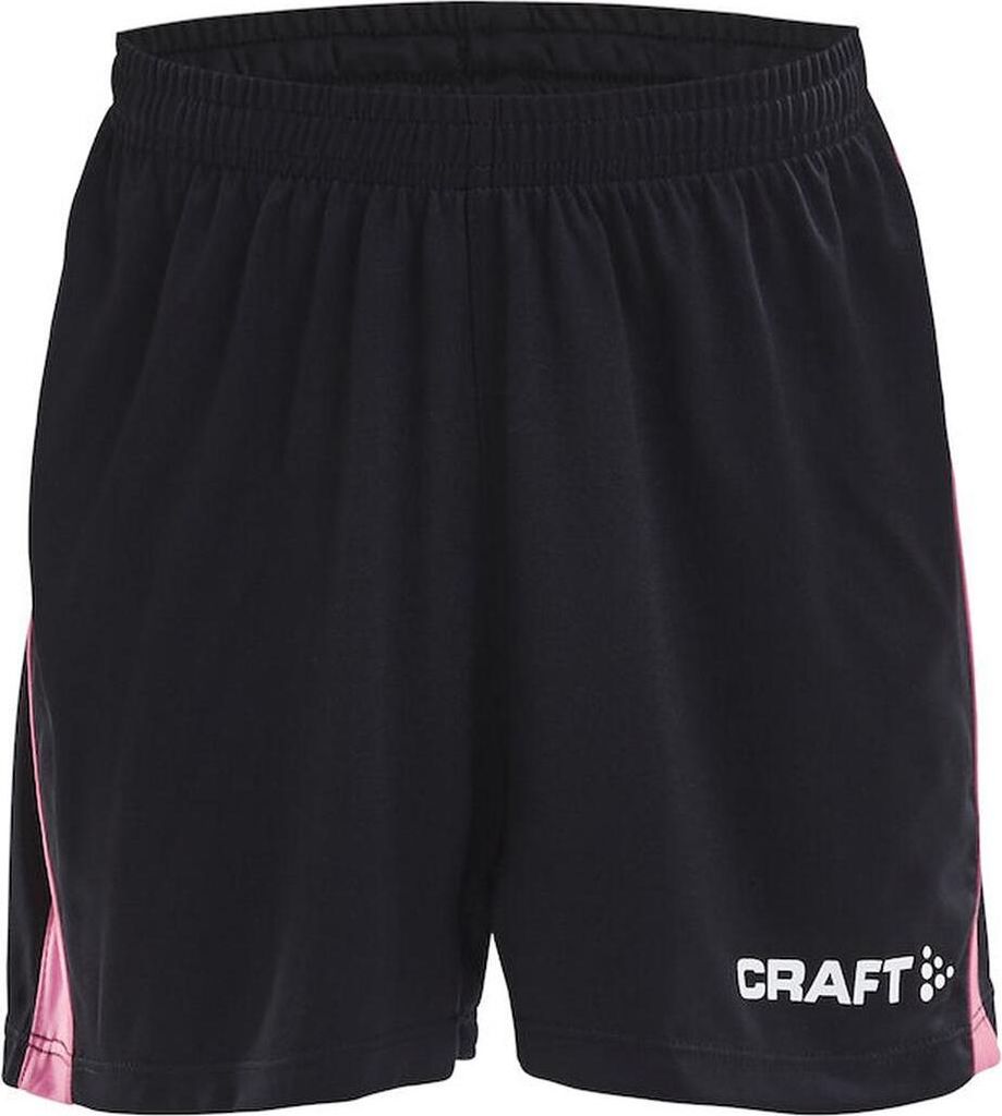 Craft Progress Contrast Shorts Kinder - Schwarz / Rosa
