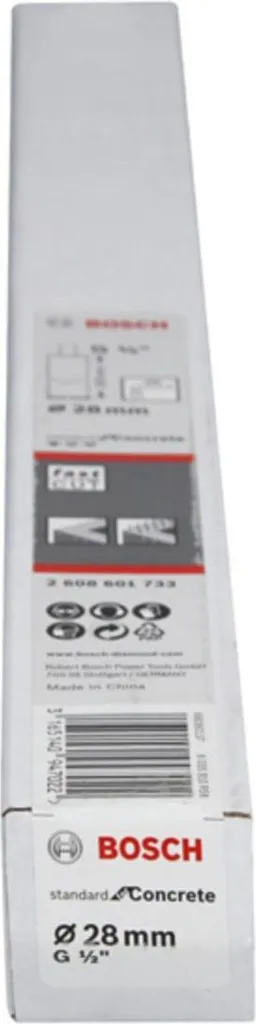 Bosch Punta diamantata G 1/2" Standard per calcestruzzo 28x300 - 2608601733