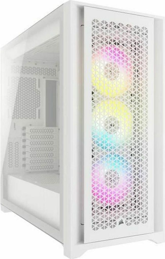 CORSAIR Geh Midi FRAME 5000D RS ARGB Airflow Case, White
