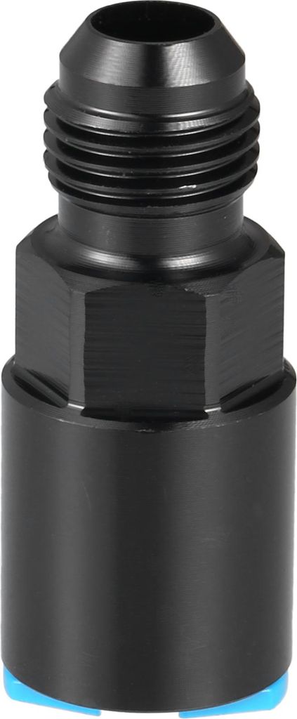Kraftstoffadapter / für Auto / Robust 6AN männlich auf 5/16" / 1 Stück Schwarz