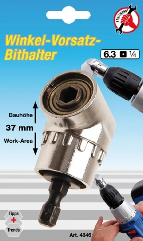 Kit de vissage pour espaces difficiles KRAFTMANN 4846 polyvalent - 6