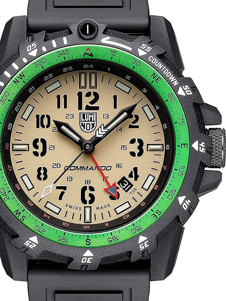 Luminox XL.3321 COMMANDO RAIDER GMT beige grün schwarz Produktbild 