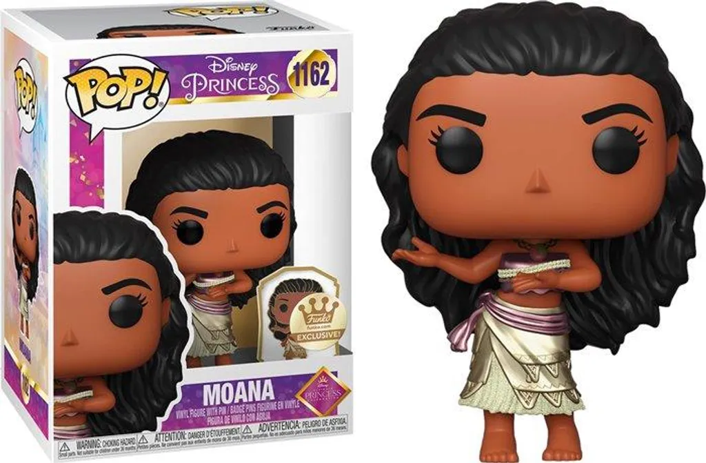 Figurine Funko POP Disney Princess 1162 Moana Moana Metallic Edition