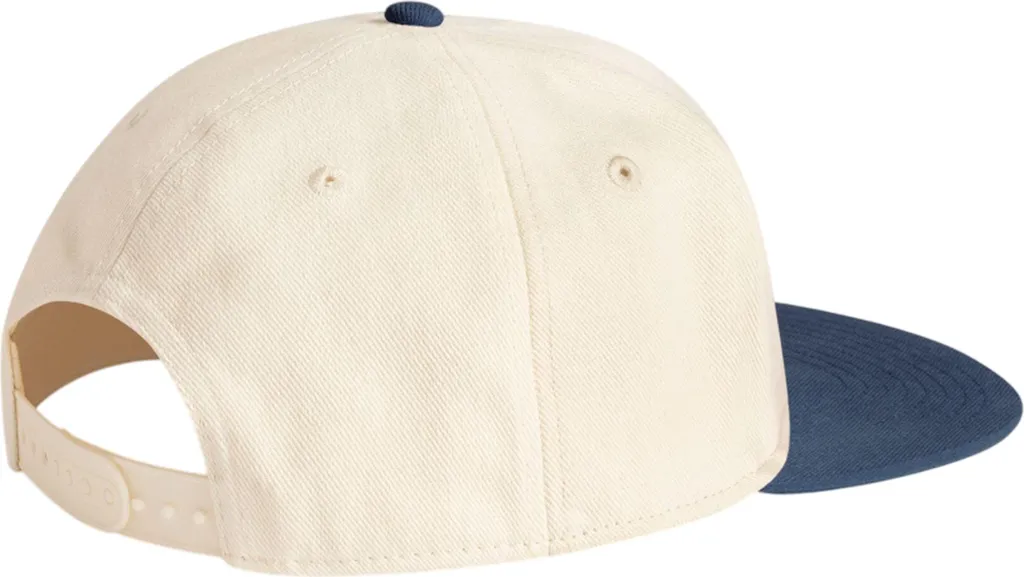 Beechfield BC6950 Cappellino Baseball 6 Pannelli Natural/Navy Unisex - 2