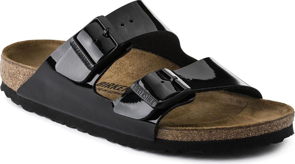 Birkenstock Arizona Black Patent - Damen Hausschuhe - Produktbild 