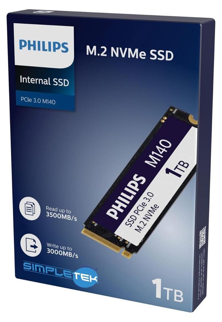 Philips Internal SSD M.2 1TB 2280 R/W 3500/2800 Immagine del prodotto 