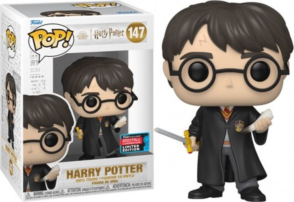 Funko POP! Harry Potter - Harry w/ Sword and Fang Exclusive #67051