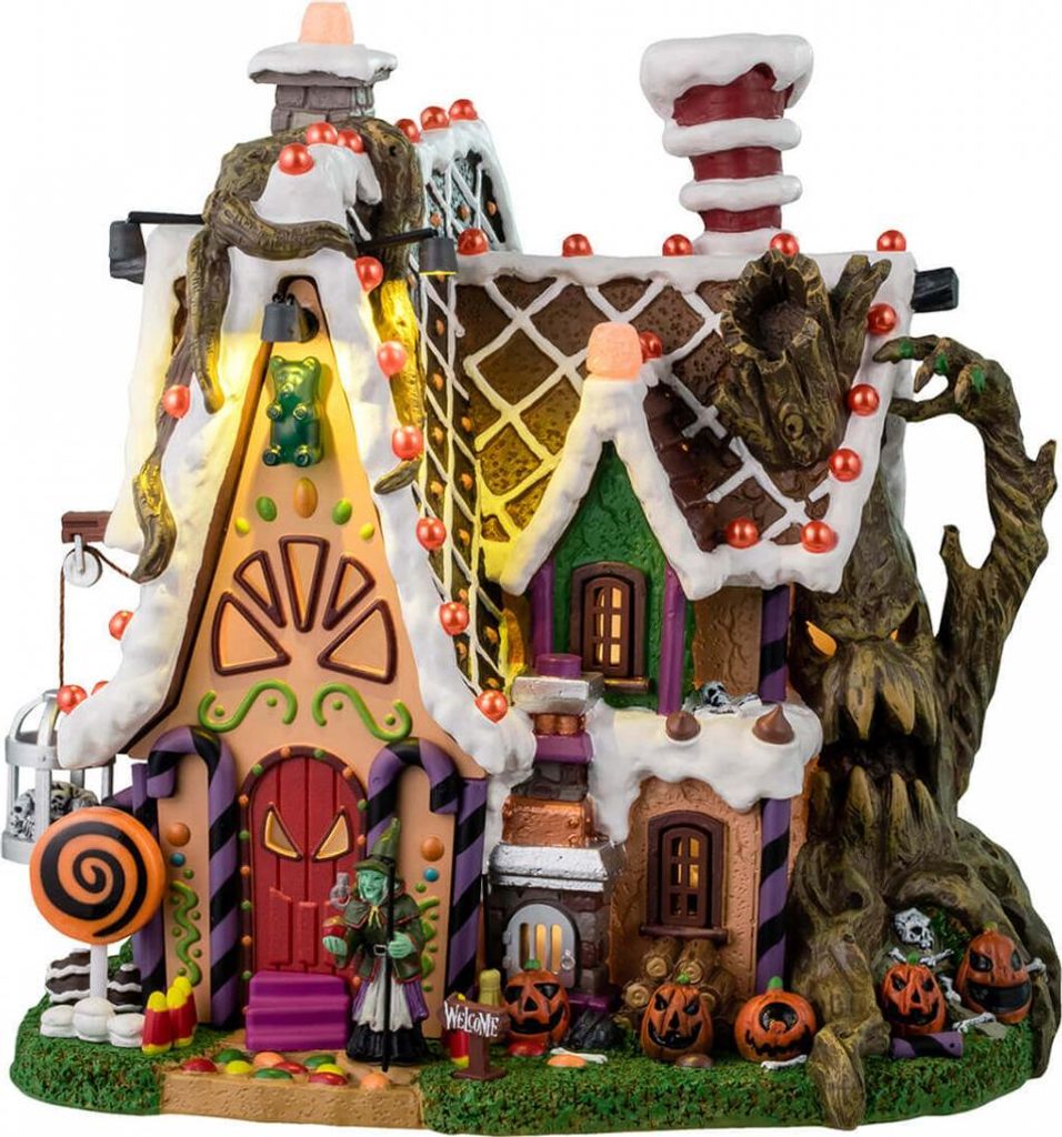 The Candy Witch Cottage - Lemax Spooky Town