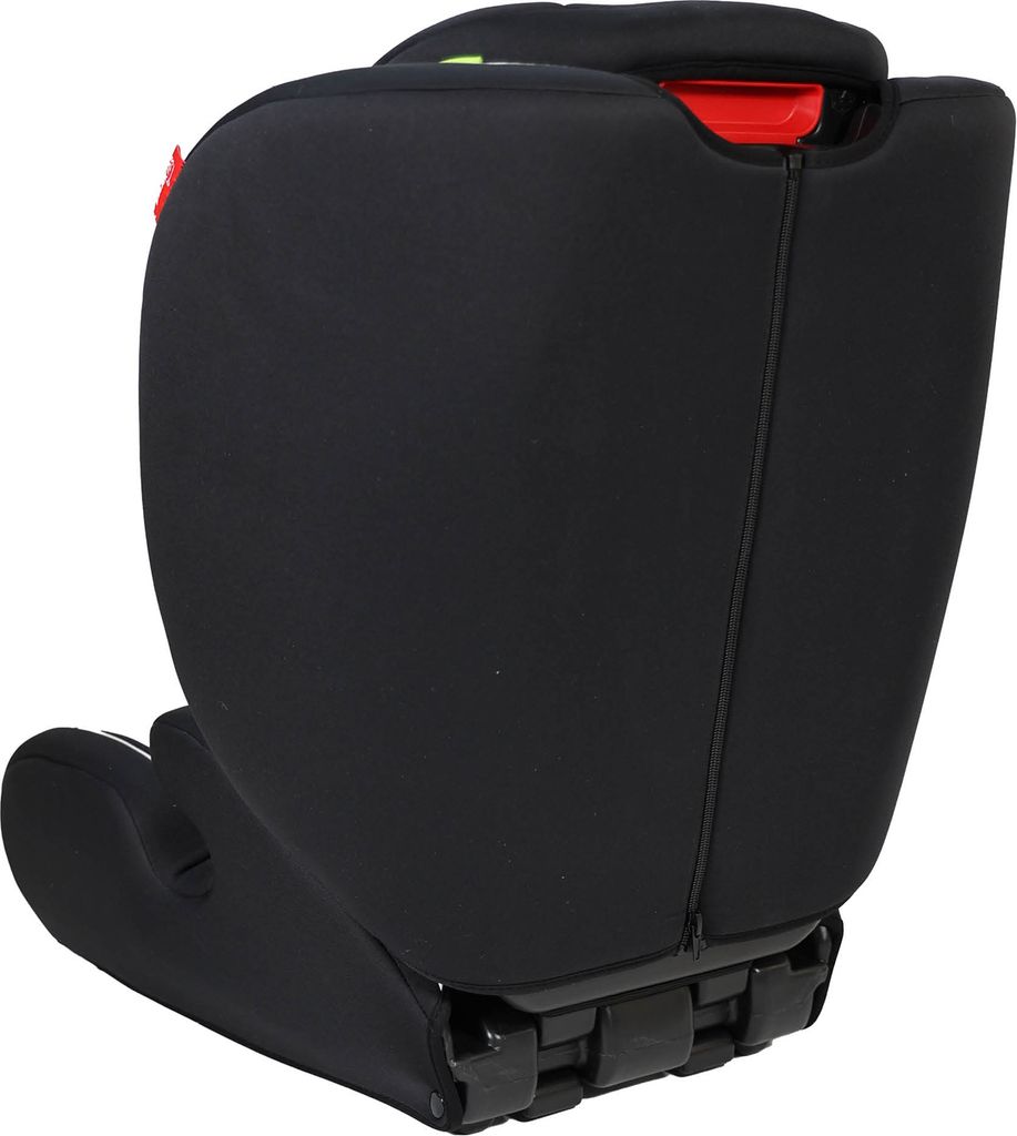 Carkids I-size Autositz Frankie 100-150cm Schwartz/Rot