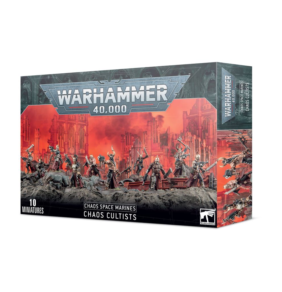 Warhammer 40.000 Space Marine del Caos Cultisti del Caos Immagine del prodotto 