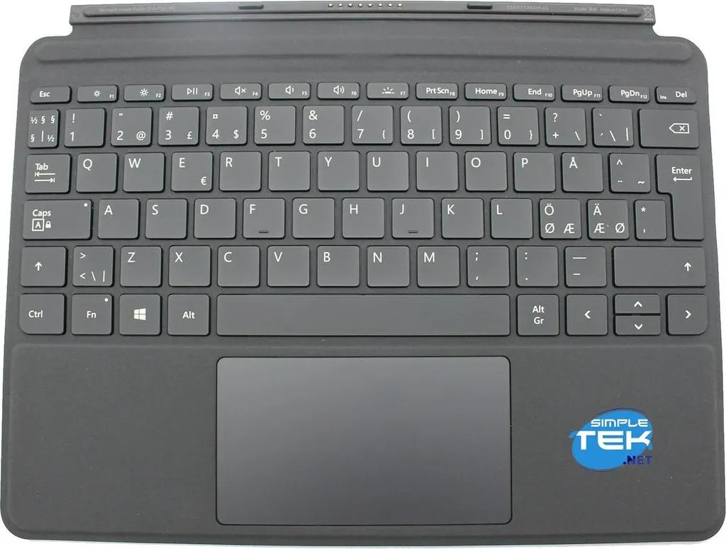Tastiera Microsoft Surface Go 1/2/3 Originale Modello 1840 Nordic
