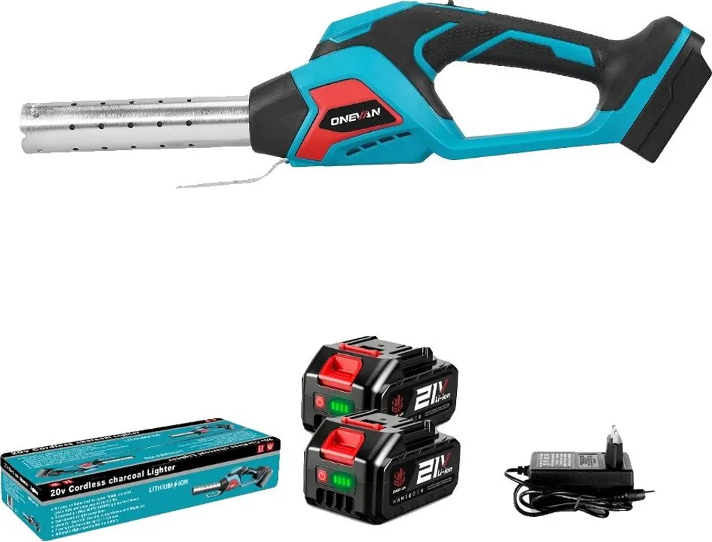 Décapeur thermique sans fil 800 °C Pro et son kit de 2 batteries 4Ah