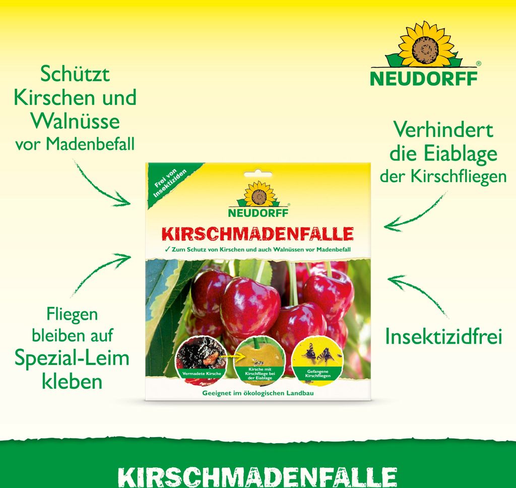 Neudorff KirschmadenFalle 7 Stück Produktbild 2