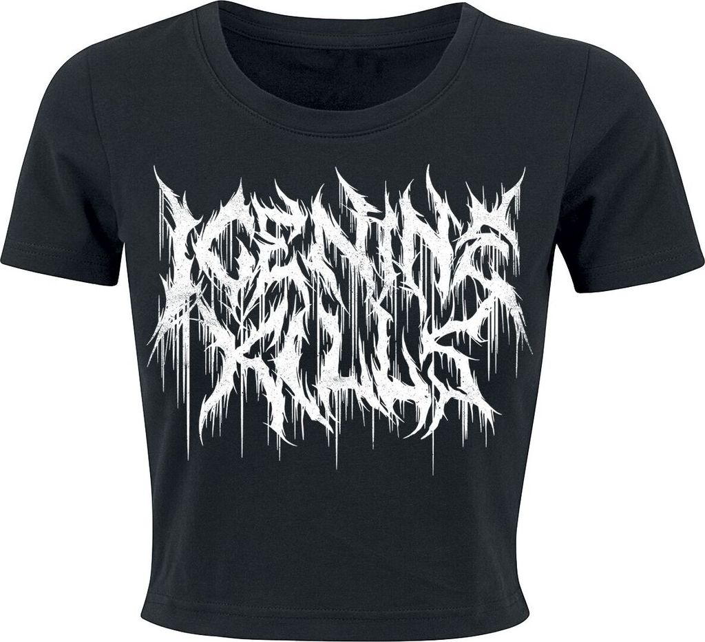 Ice Nine Kills T-Shirt Damen Logo schwarz S