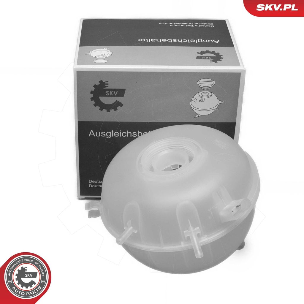 ESEN SKV Ausgleichsbehälter Kühlmittel für VW Transporter V Bus (7HB, 7HJ, 7EB, 7EJ, 7EF, 7EG, 7HF, 7EC) Kühlwasser 61SKV319