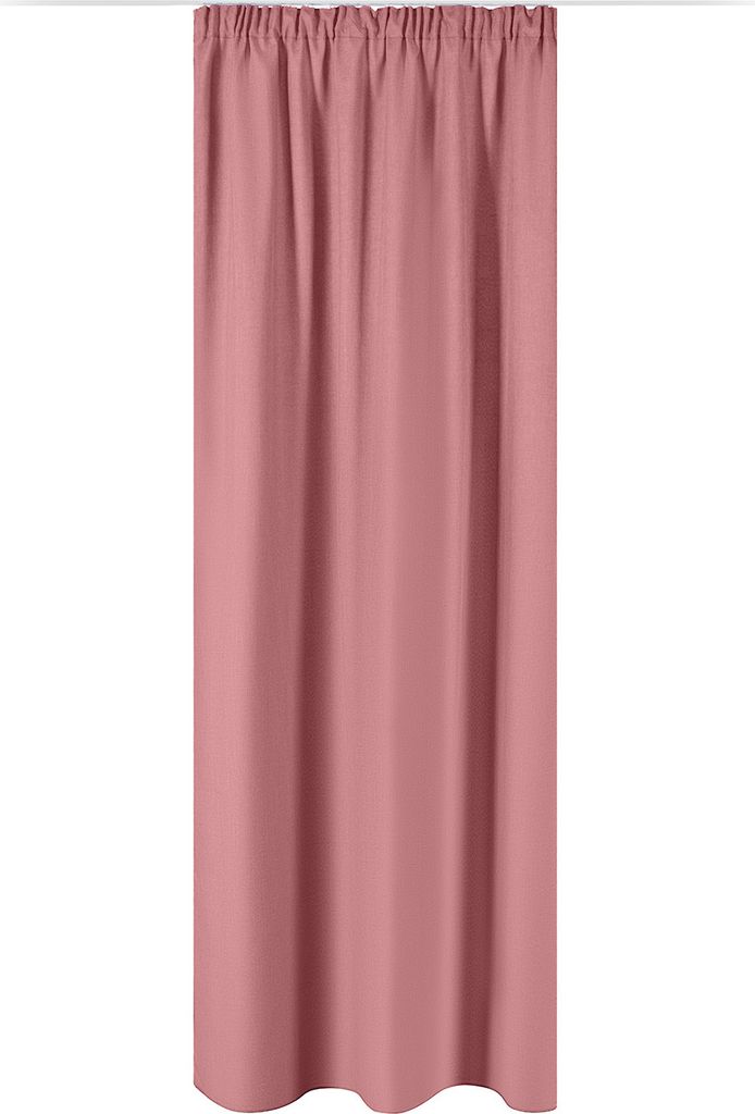 JEMIDI Vorhang blickdicht 140x245cm - Gardine mit Kräuselband Universalband - 100% Polyester Schal lang für Wohnzimmer Schlafzimmer