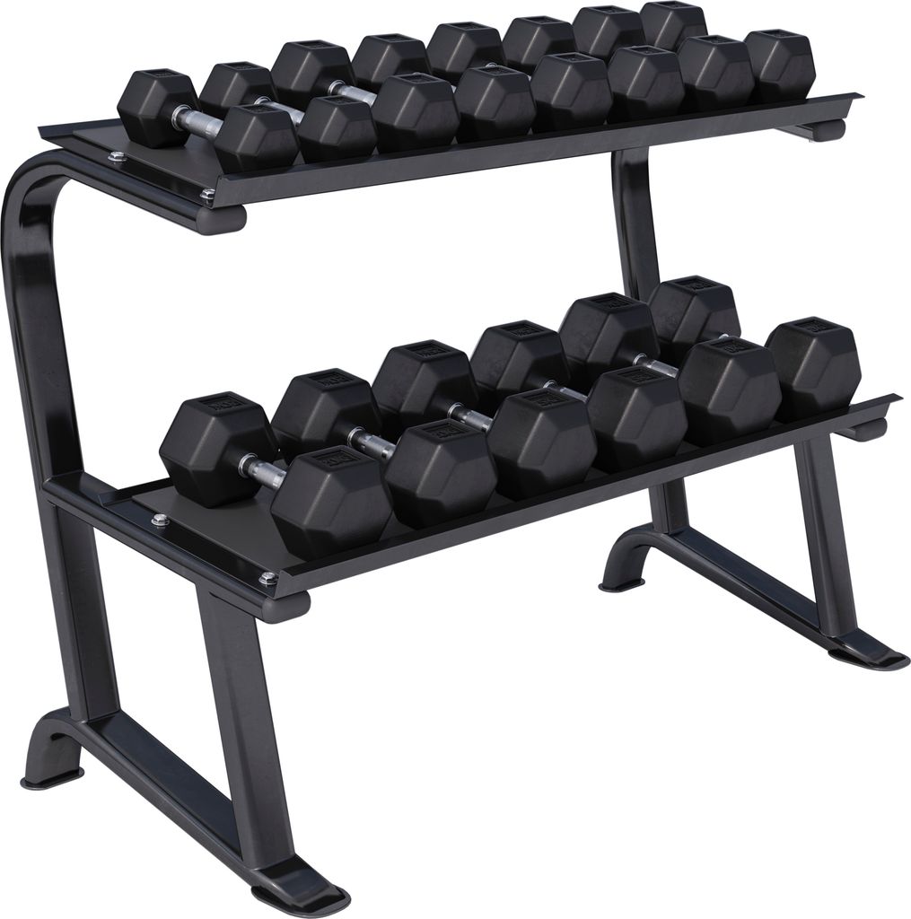GORILLA SPORTS® Hexagon Kurzhanteln - Gewichte 237 kg Set, Produktbild 
