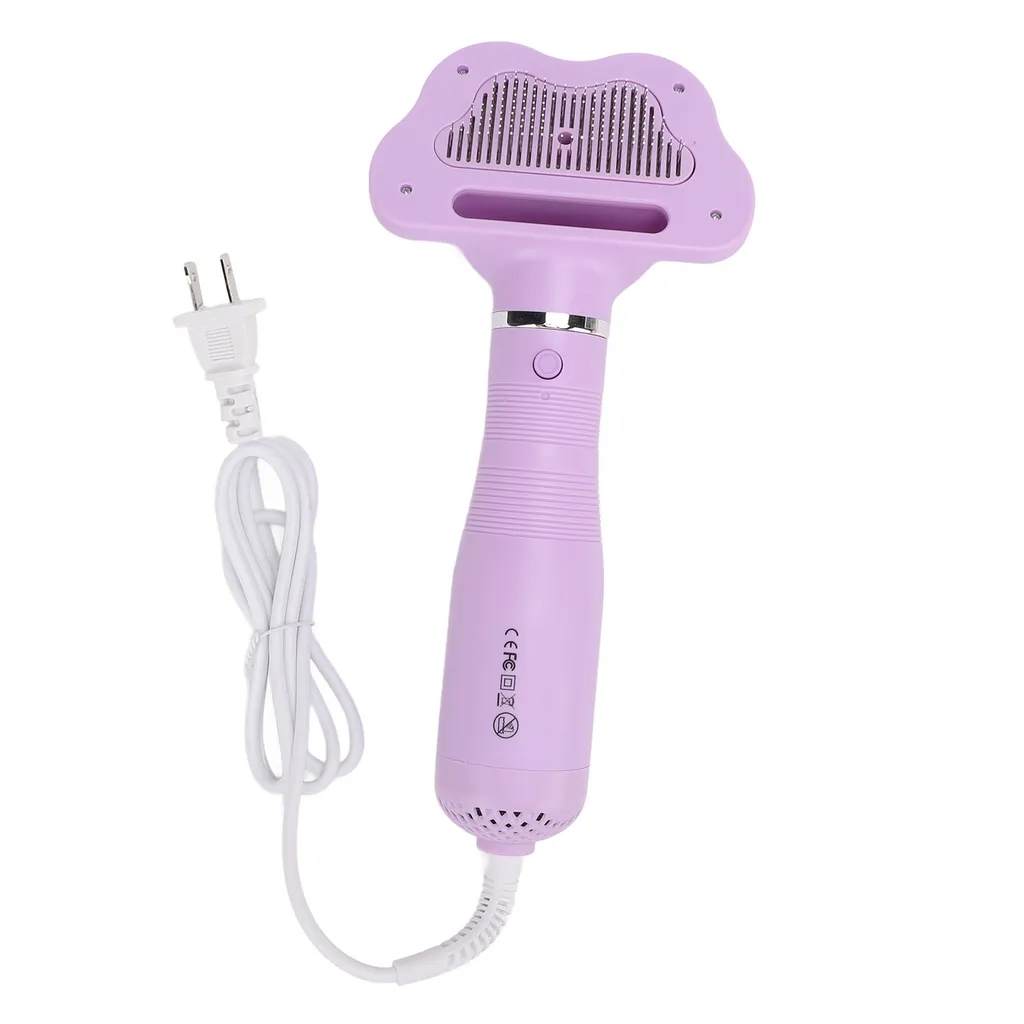 Asciugacapelli per animali, spazzola asciugacapelli per animali, pettine asciugacapelli per animali, asciugacapelli per animali 600W, asciugacapelli per cani, asciugacapelli per cani portatile, asciugacapelli per cani - 6