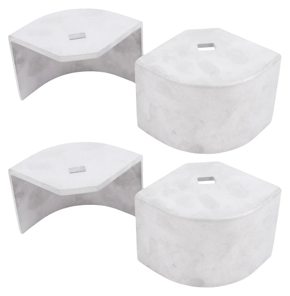 Réparer les Coins de Ponton avec ces Capuchons Aluminium 90 Degrés