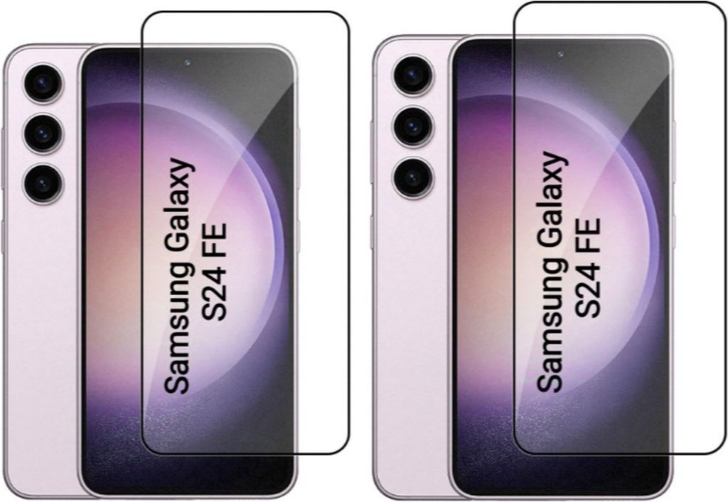 CLM-Tech 2er Set Schutzfolie kompatibel mit Samsung Galaxy Produktbild 