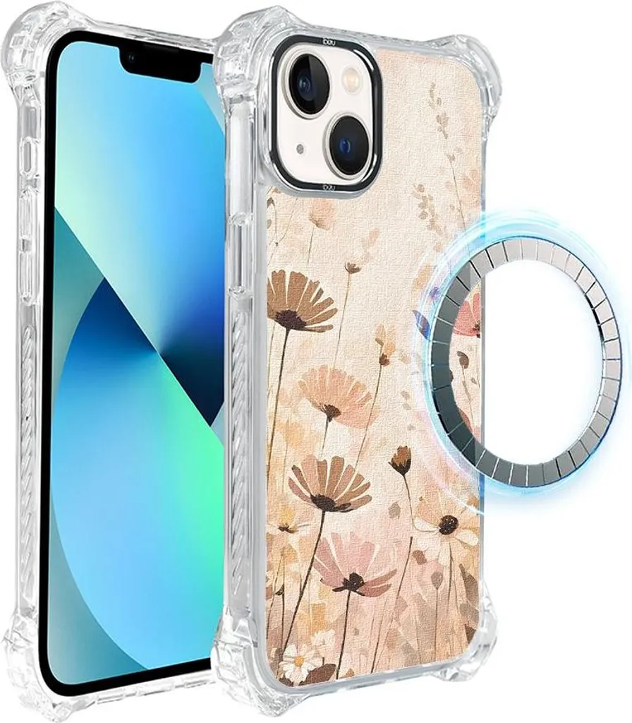 Protection iPhone 13 MagSafe antichoc IBIZU DropGuard Ultra Boho
