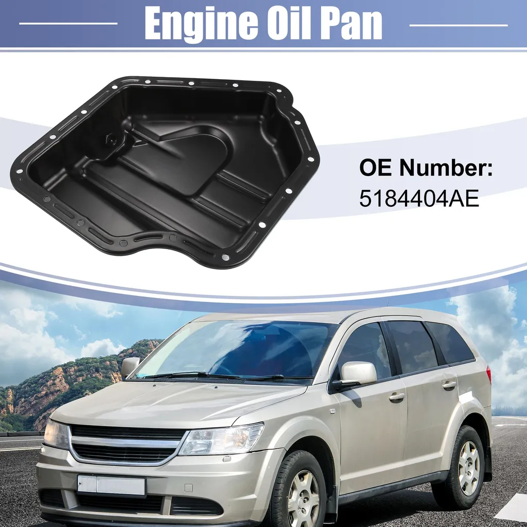 Carter d'Huile Inférieur pour Chrysler - Pièce de Rechange 5184404AE