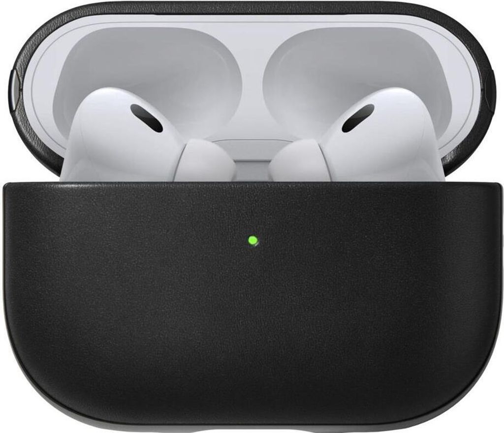 Nomad Modern Leather Case Airpods Pro 2 Black Produktbild 