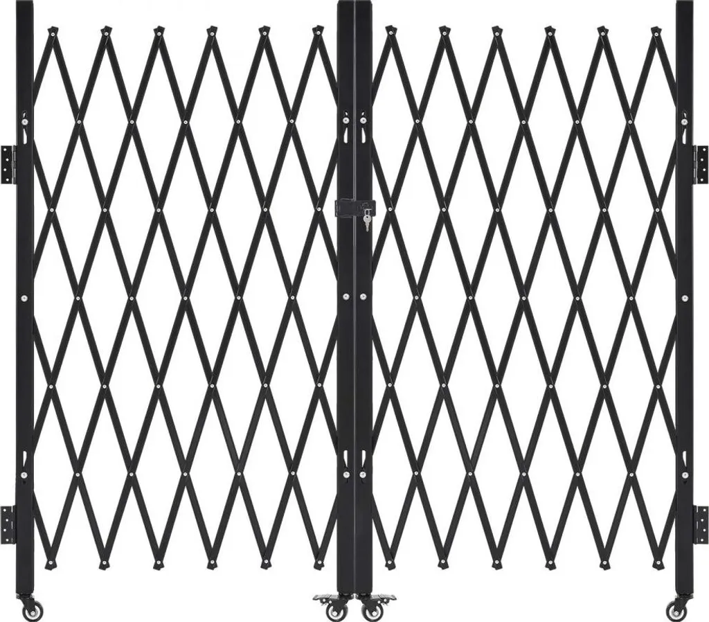 Grille de protection extensible verrouillable - Barrière de sécurité 3m