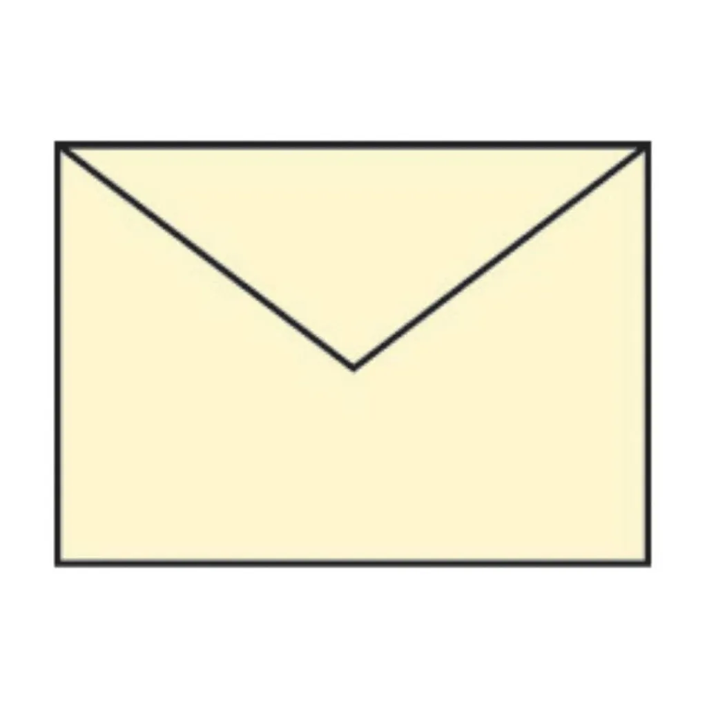 Enveloppes B6 avec Doublure Soie pour Faire-part et Courrier Créatif