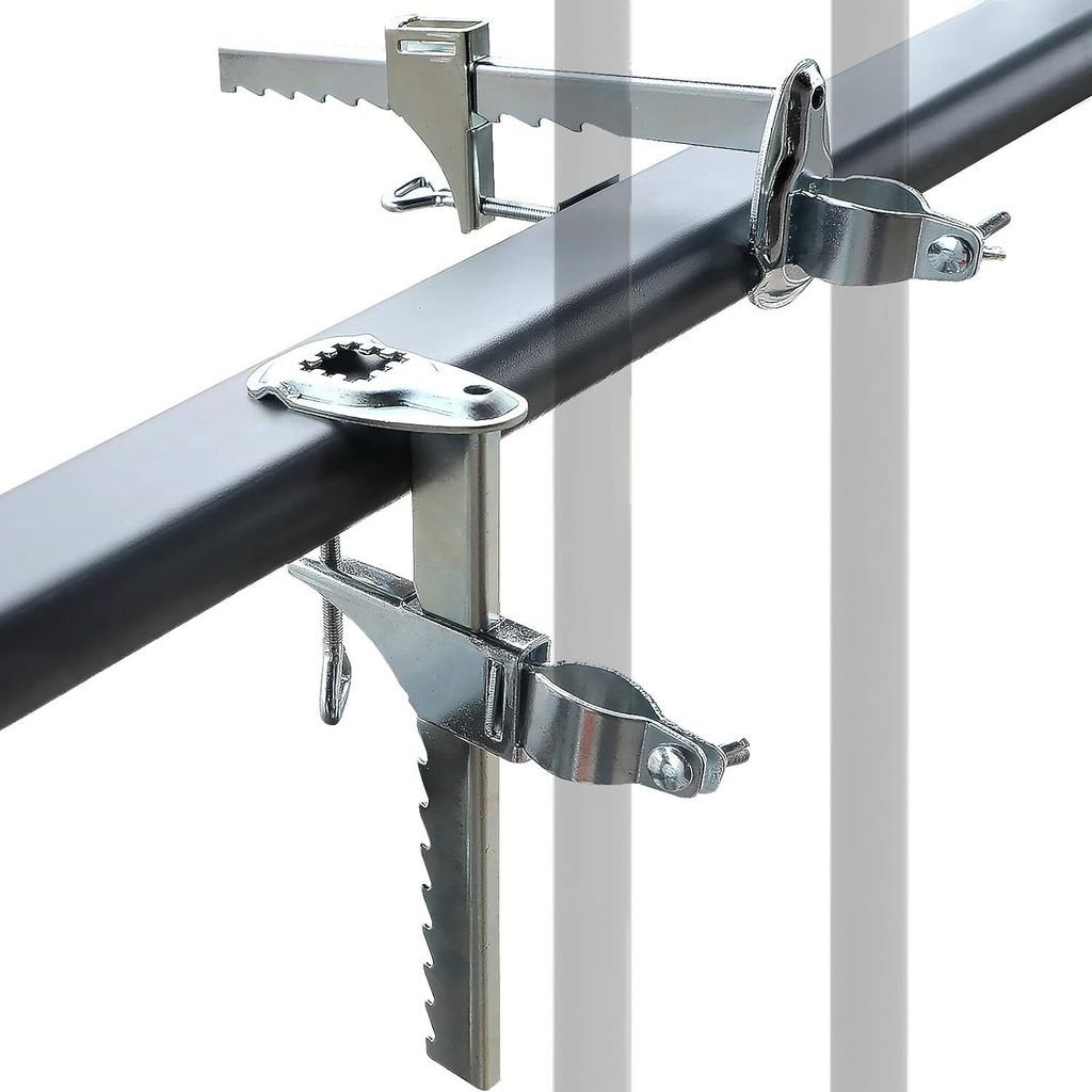 Verlängerte Sonnenschirm Clip, Tischklammer für Gartenschirme, Tragbare Schirmklammern für Geländer,Tische und Stühle im Freien, Klemmbereich ...