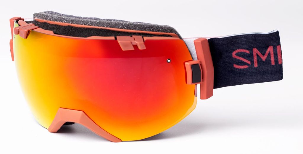 Damen Skibrille Smith I/OS ChromaPop Wechselglas Snowboard Brille 5fach Antifog 