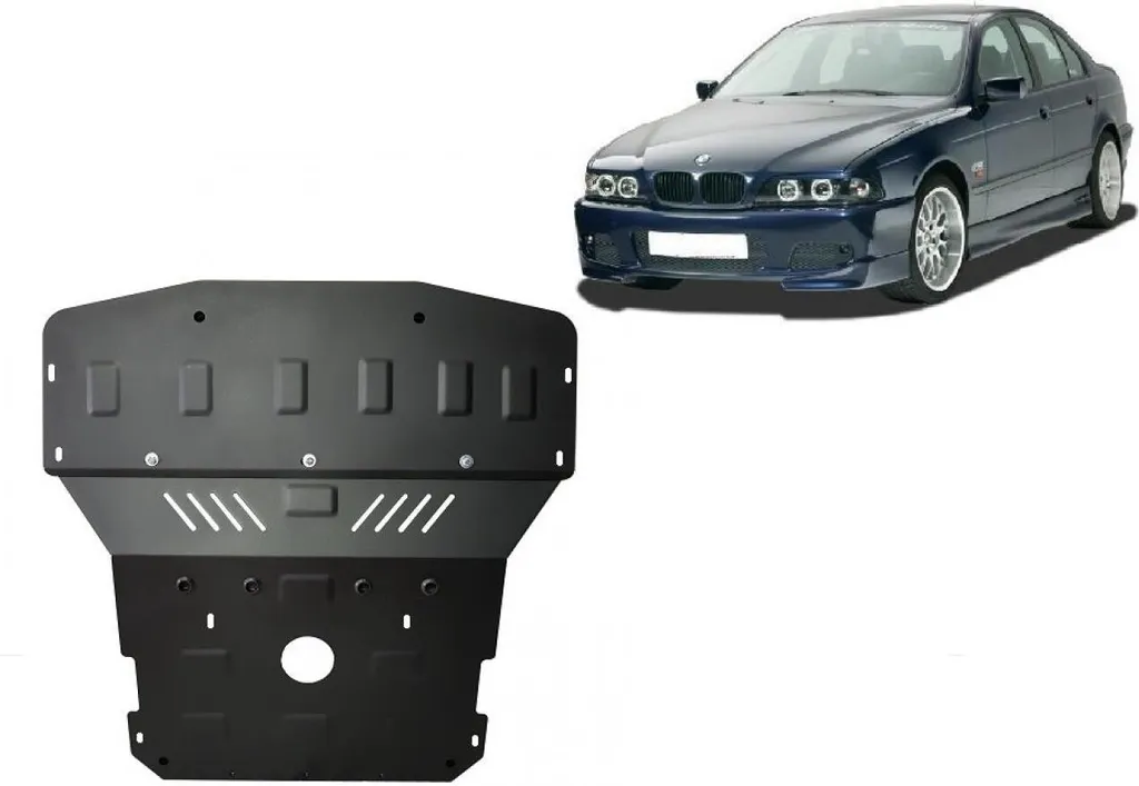 Protégez votre carter BMW E39 avec ce blindage moteur acier robuste
