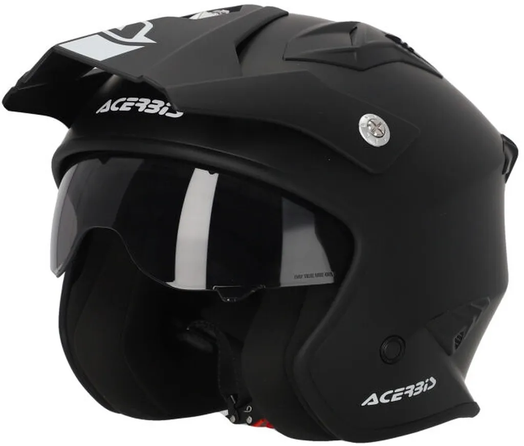 Casque Acerbis Aria 2023 Noir XL : Pare-Soleil Intégré et Ventilation