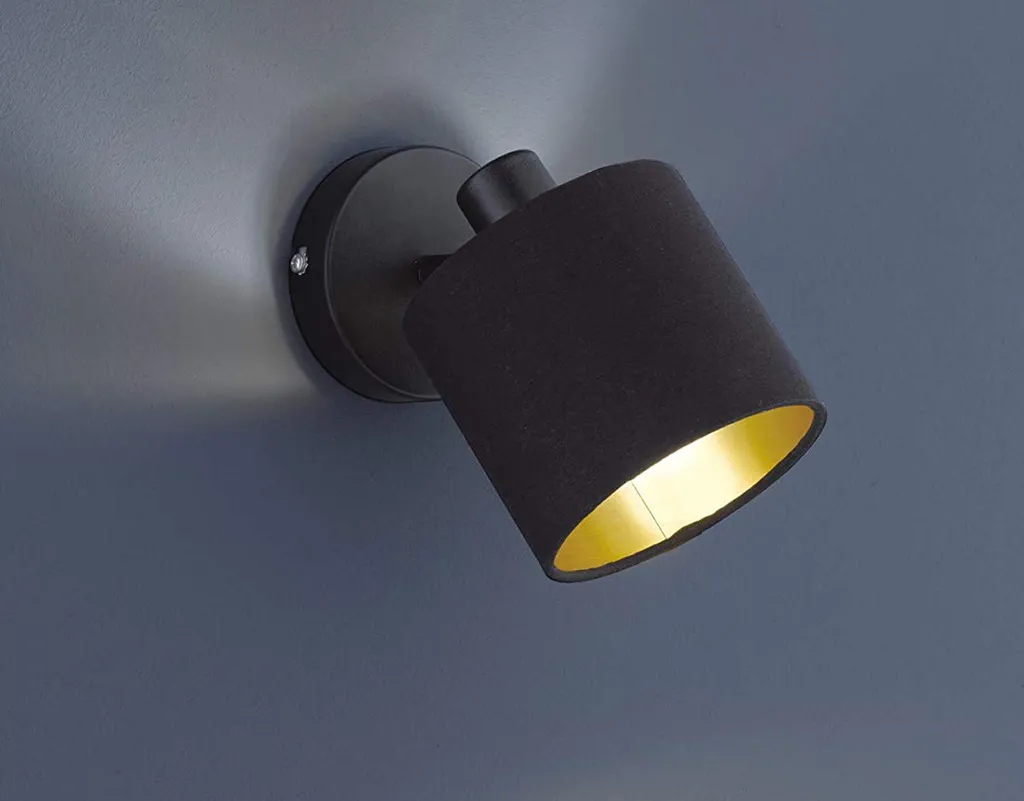 Lampada da parete a spot TOMMY nero RL R80331079 - 4