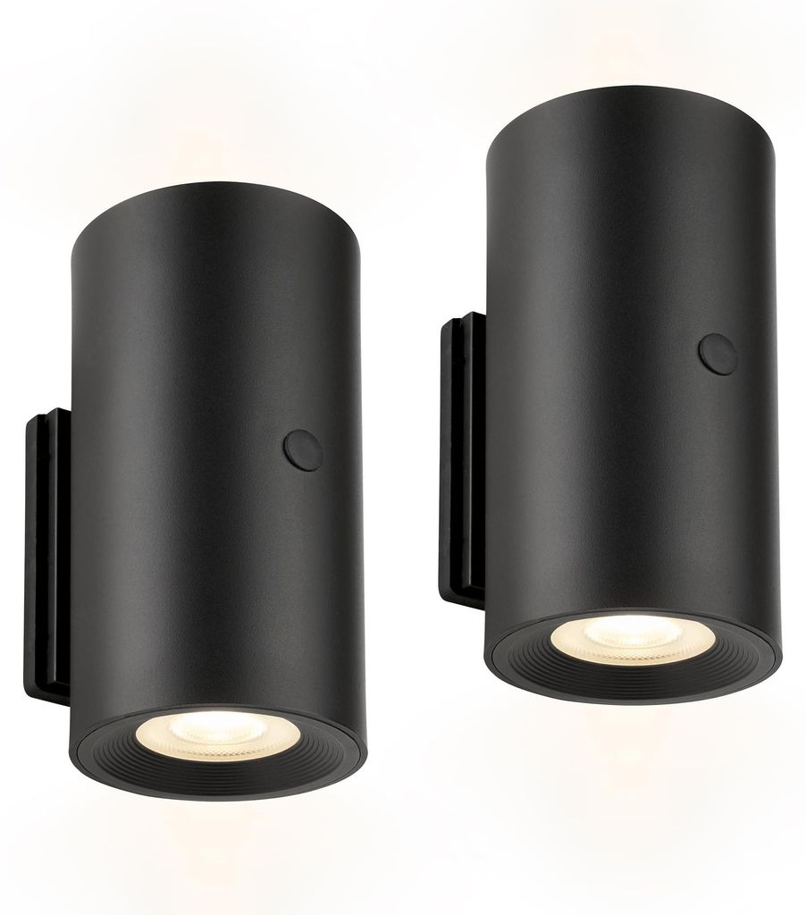 BRILONER - Set van 2 LED wandlampen, met batterij, Productafbeelding 